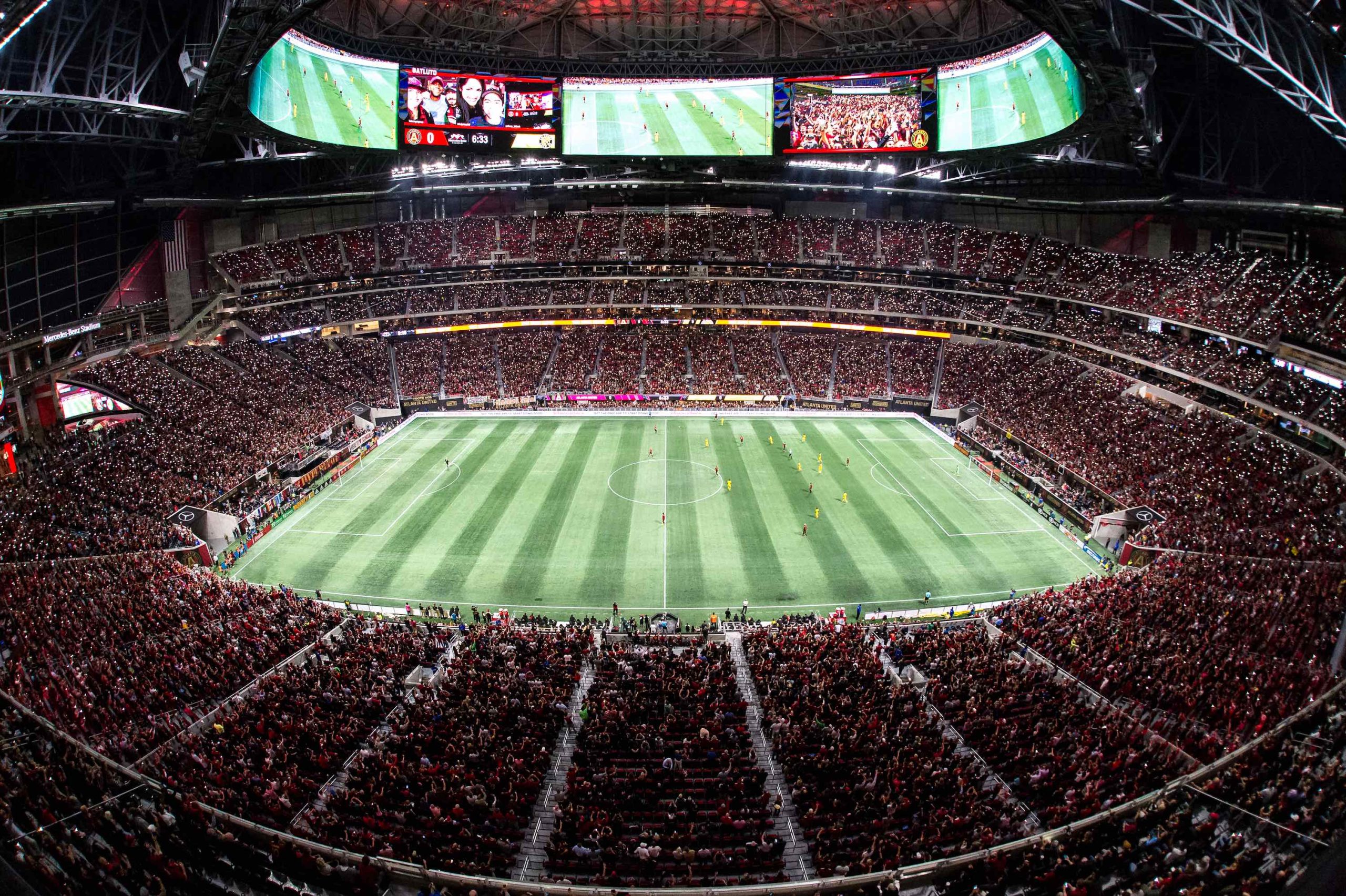 Mercedes-Benz Stadium in Atlanta