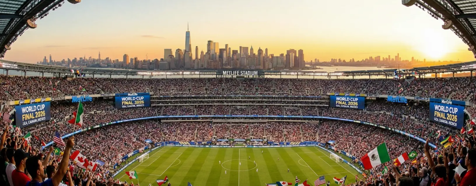 MetLife Stadium World Cup final venue